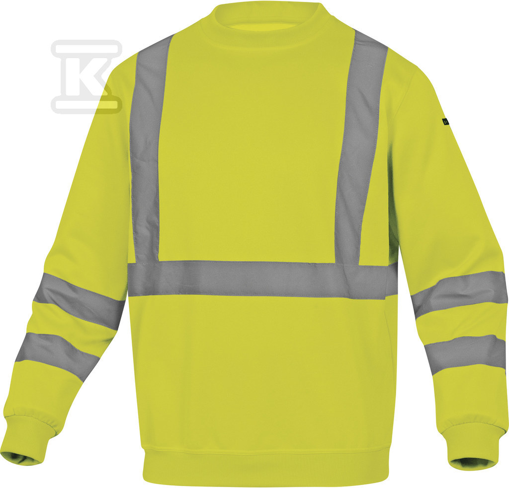 Bluza ostrzegawcza molton z poliestru - ASTRAJA3X