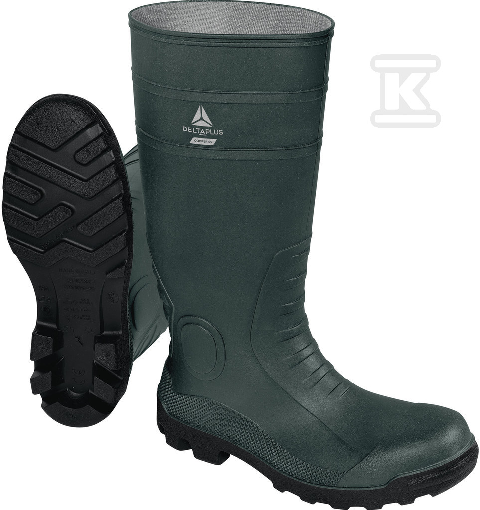 Obuwie bezpieczne wysokie z pvc - COPPES5VE43
