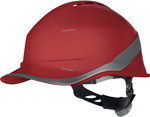 Захисний шолом у формі бейсболки, вентильований, з регулюванням ротора, +50°C/-30°C, мм, ld червоний регульований