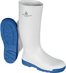 Захисне взуття високе з ПВХ - замінює viens2 біло-блакитний 44