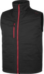 Утеплена жилетка з поліестеру (65%) та бавовни (35%), підходить до серії Mach чорно-червоний XXL