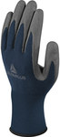 Рукавиці трикотажні з поліаміду, долоня покрита поліуретаном без розчинників, в'язка 15 темно-синьо-сірий 7