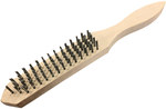 Steel wire hand brush