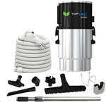 TopVac ZONDA central unit with set for sprzątania+5 VEGA suction sockets