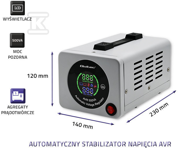 Stabilizator de tensiune (automat)AVR - 50722