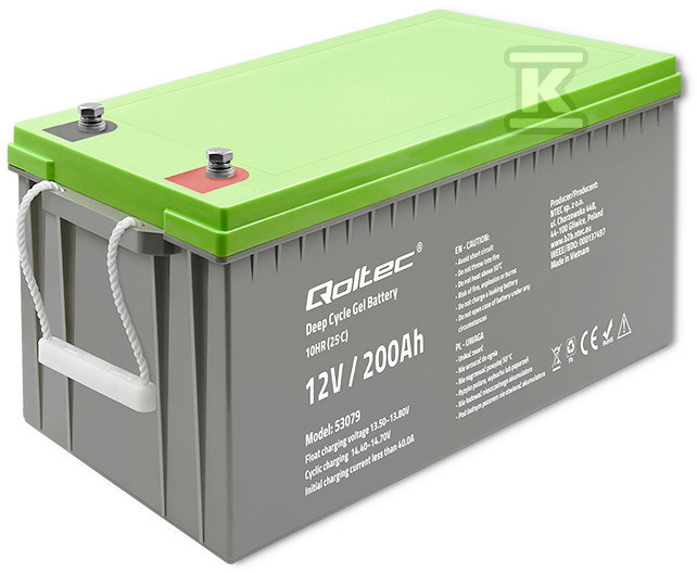 Deep Cycle Gel-Batterie 12V 200Ah - 53079