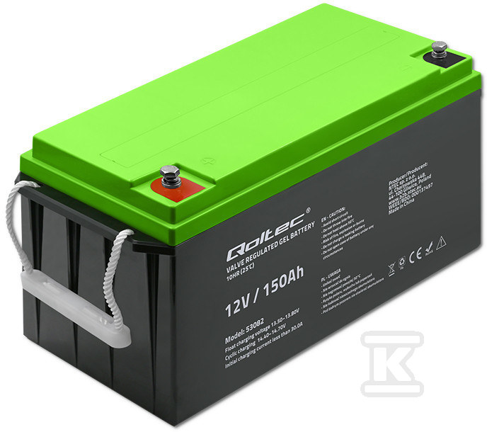 VRLA 12V 150Ah gel battery - 53082