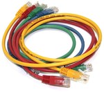 Patchcord Cat 6 RJ45 1m albastru