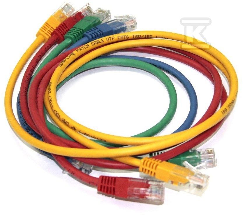 Patchcord Cat 6 RJ45 1m gri - 19-0007S