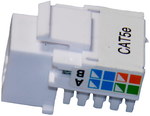 Modul Keystone Cat5e RJ45 ALB