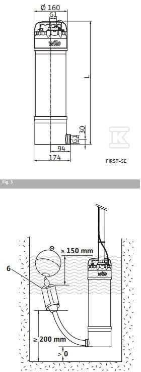 Pompă automată pentru apă pluvială - 6093858