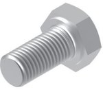 Hex head screw A2 SSZ8x12E