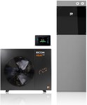 Pompa ciepła powietrzna monoblok Easylife EVI 1,57 - 8,40 kW, 1 fazowa, 230 V, z pompą obiegową, Wifi + szafa Hydrauliczna Ricom Hydra do Easylife EVI