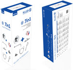 Zestaw łazienkowy baterii Kludi Pure&Easy SET 7 in 1