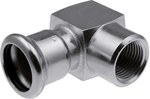 Kolano 90° krótkie GW Steel Sprinkler - 22 Rp1/2"