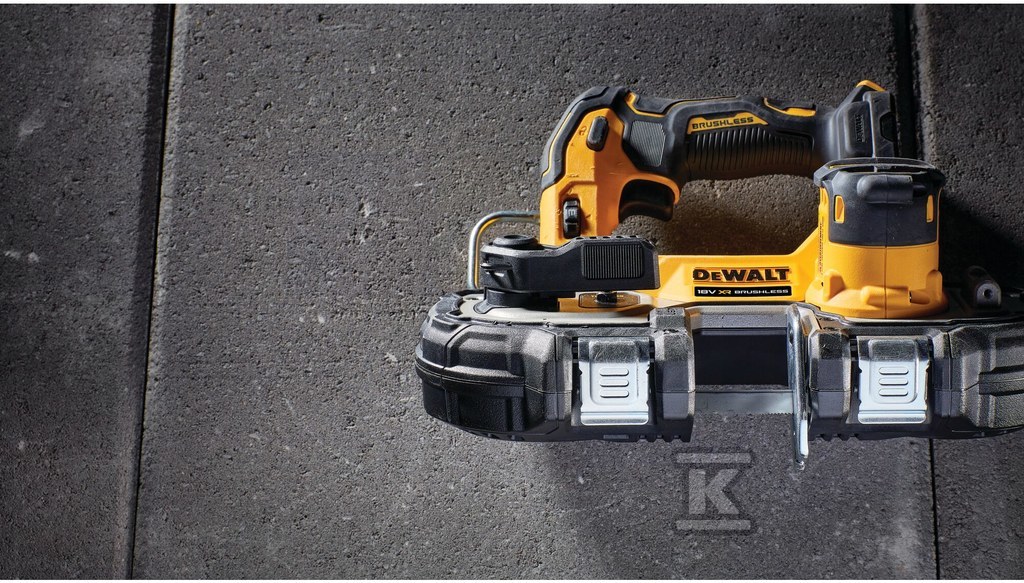 kompaktowa pilarka taśmowa DeWalt 18V - DCS377NT-XJ