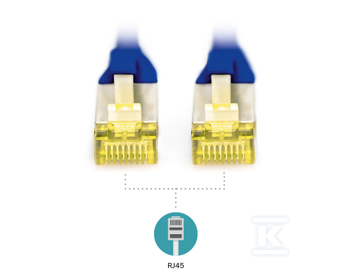 Крос-кабель (патч-корд) RJ45-RJ45, - DK-1644-A-0025/B