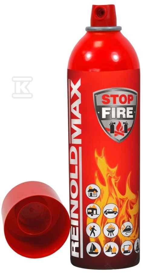 SAFE 500 fire extinguishing spray - SAF-SGS-500-RM