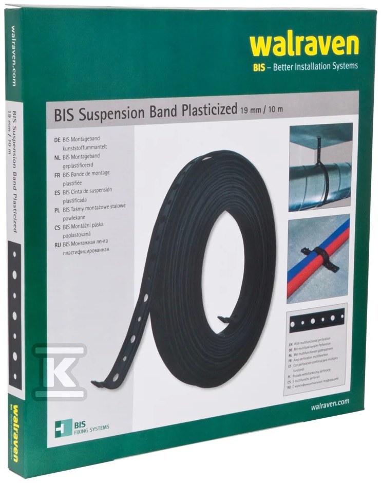Taśma stal powlekana 10mb 19x3.0 mm BIS 0832019 - Hurtownia Onninen