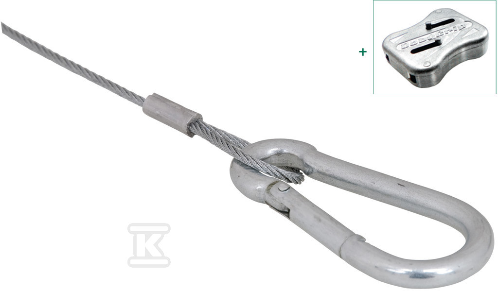 Karabińczyk 1mx2 mm BIS DobyGrip - 09486201