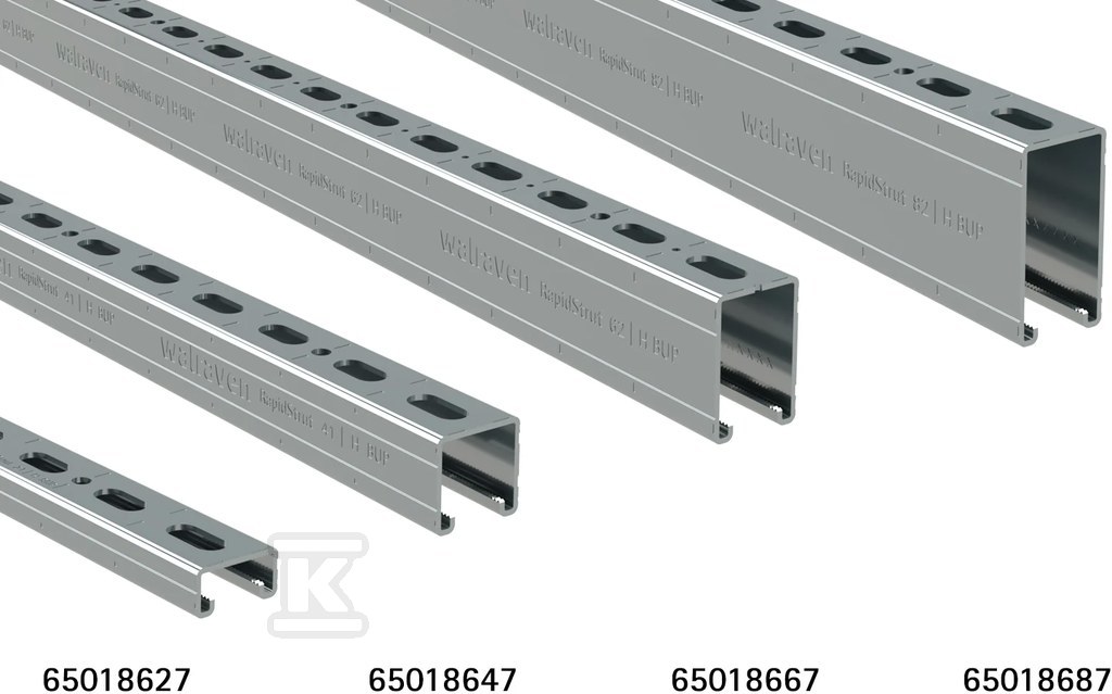 Szyna montażowa 41|M 3m BUP 41x41/2 BIS - 65018342