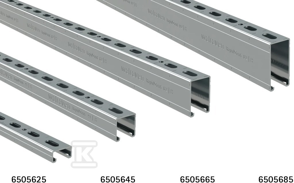Szyna montażowa 41|H 6m 41x41/2.5 BIS - 6505645