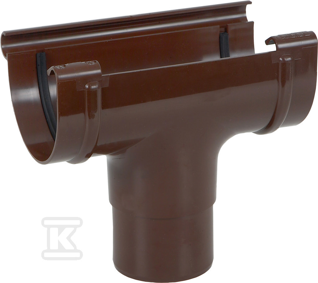 Drain funnel 125x100, color brown - 5003624000