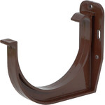 PVC gutter handle 100, brown color