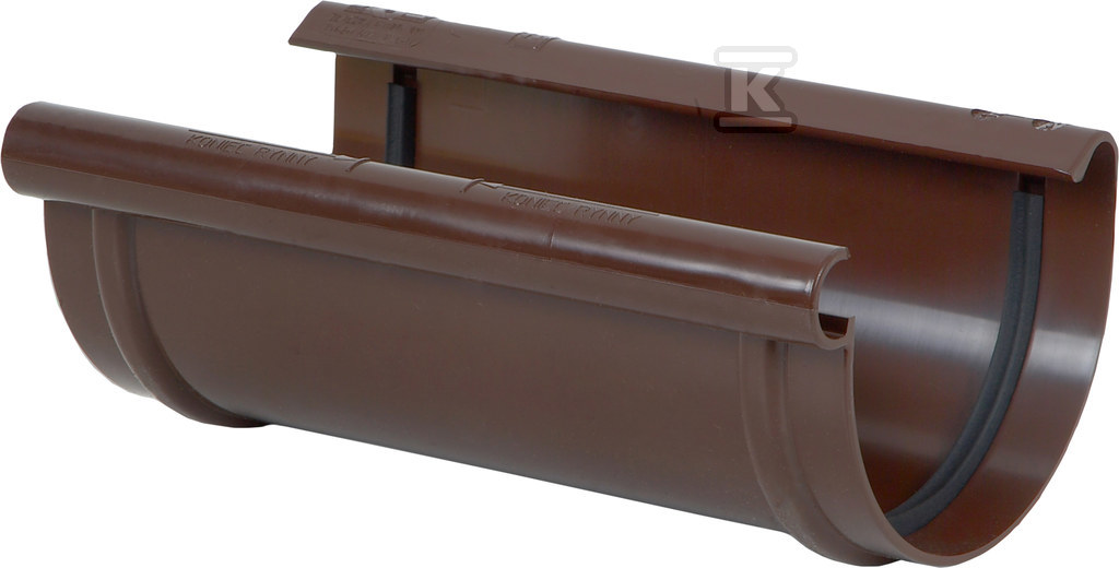 Gutter connector 100, brown color - 5001194000