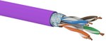 Kabel F/UTP kat.6 LSOH Dca 4x2x23AWG 500m (FIOLETOWApowłoka) 25 lat gwarancji, badanie jakości laboratorium INTERTEK (USA) ALANTEC