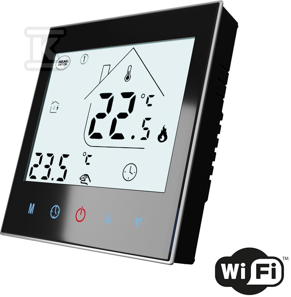 HD-T1000.B programmable thermostat with - T1000.WIFI.B