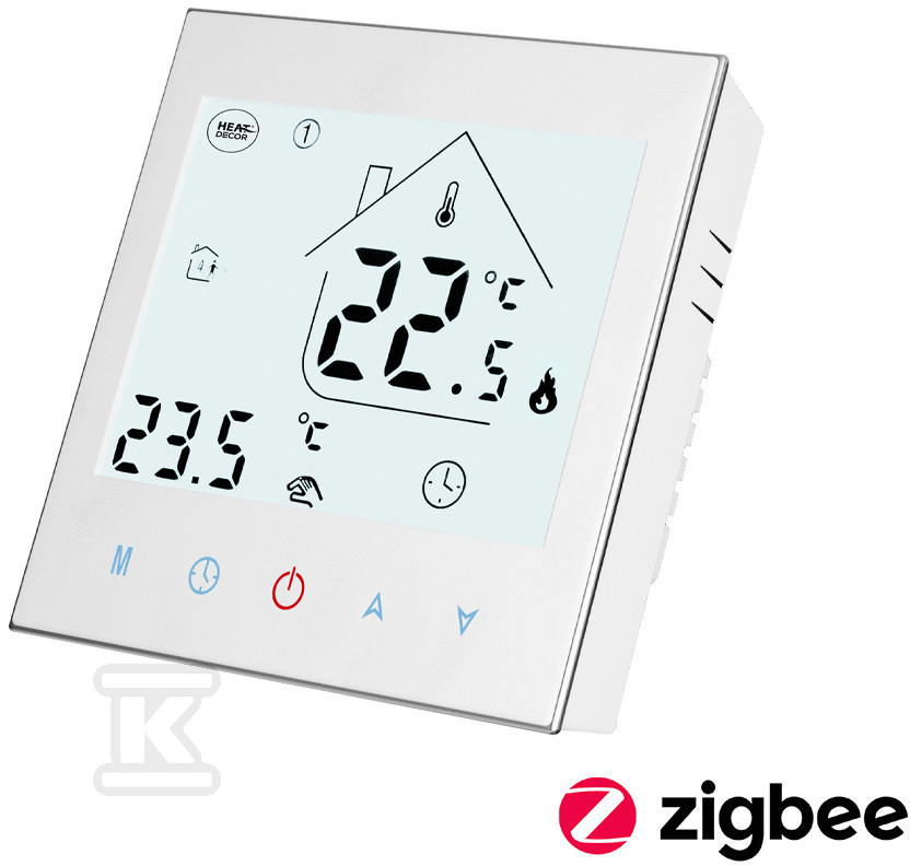 HD-T1000.W programmable thermostat with - T1000.Z.W