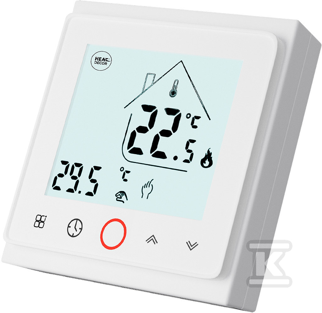 Termostat programowalny HD-T500.W - - T500.W