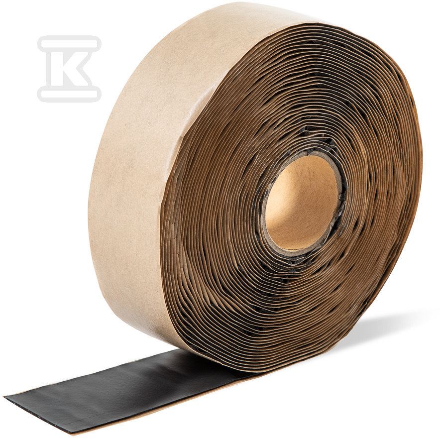 Self-amalgamating tape, black, 20 m - T.W.C.ROL