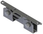 C-type metal seam mounting bracket, gray (K-24-C)