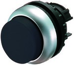 Buton de acţionare M22-DH-S negru cu revenire cu arc