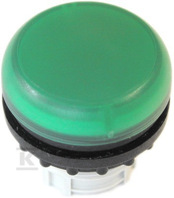 Lampă M22-L-G cap plat verde - 216773