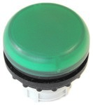 Lampă M22-L-G cap plat verde