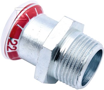 Złączka Geberit Mapress C-Stahl przejściowa z gw.zewn. d28