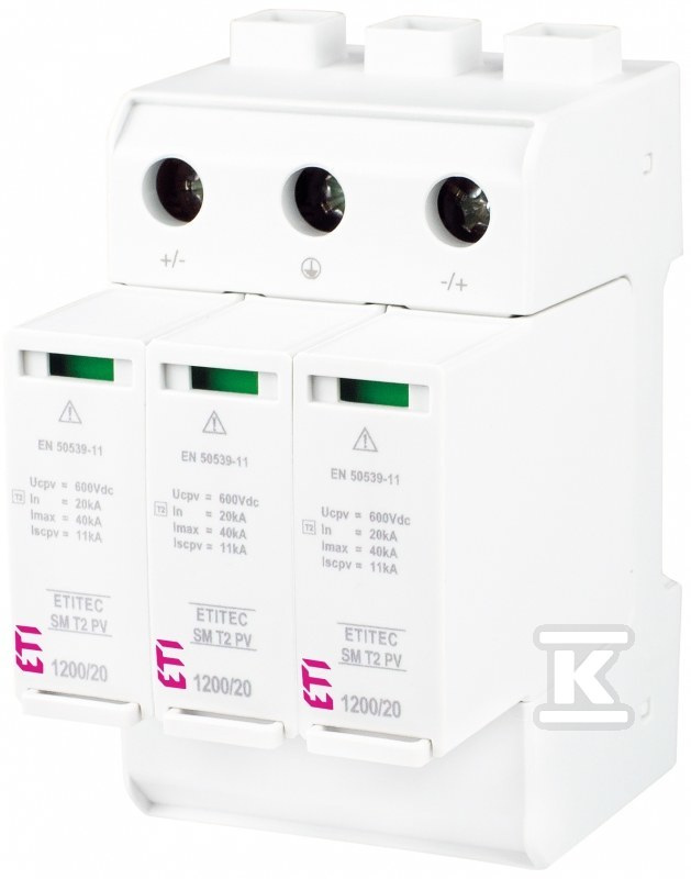Ogranicznik przepięć T2 (C) - do - 002440635