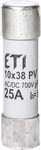 Fusibile cilindrico PV gR 700V CH10X38 GR 25A/700V AC/DC