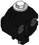 Morsetto a penetrazione bilaterale AL-Cu 1,5-95 mm2 Z2082 ALCU95