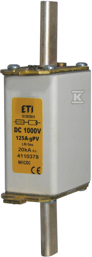 Wkładka topikowa 0 DC - 1000V (do stos. - 004110387