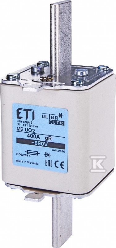 Wkładka bezpiecznikowa - NH2 UQ aR - 004334220