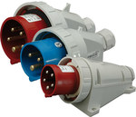 Wtyk odbiornikowy stały 16A, 400V, 3P+PE, IP67 EPH 1643