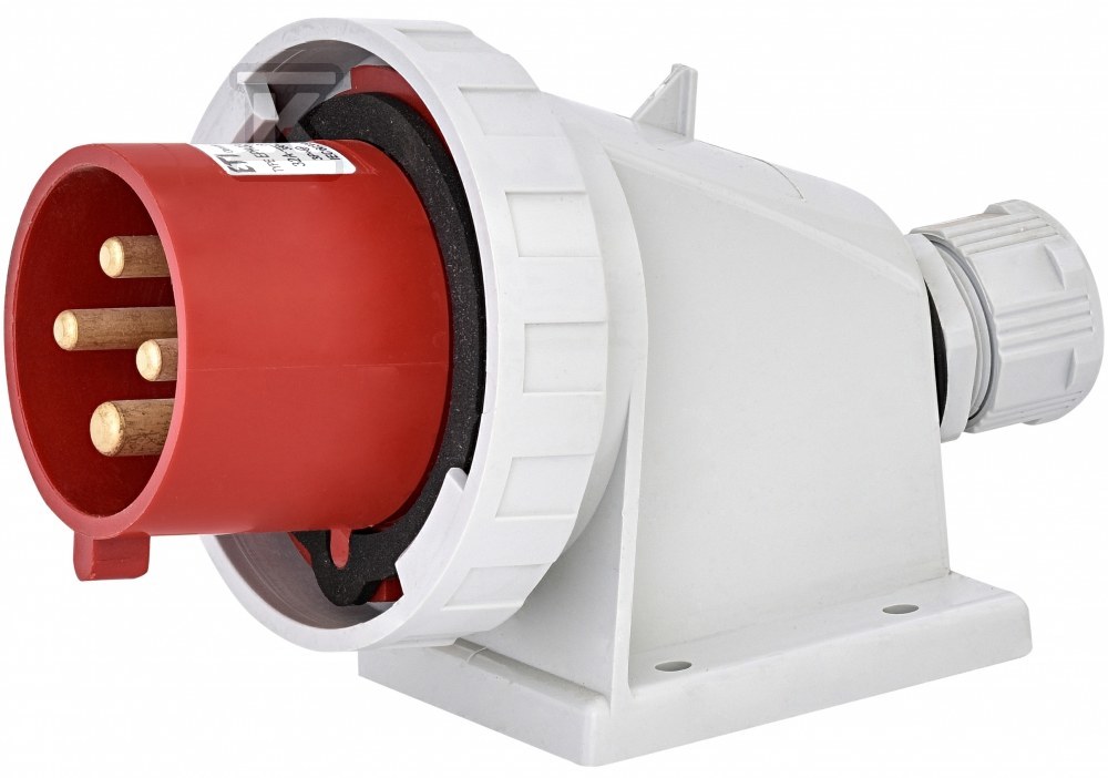 Wtyk odbiornikowy stały 32A, 400V, - 004482070