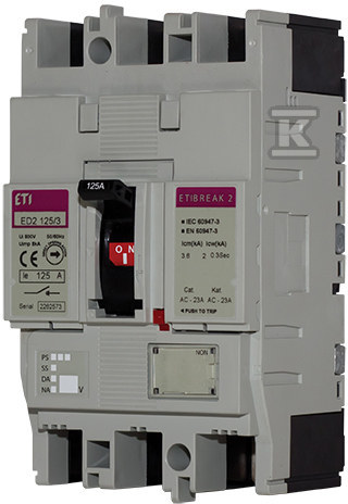 Роз'єднувач ізоляційний 4-полюсний ED2S - 004671284