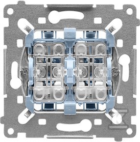 Double make contact button without - SP2L2M