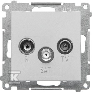 R-TV-SAT loop-through antenska utičnica - TASP.01/143