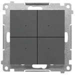 Wi-Fi battery transmitter, (module): Graphite matt, SIMON55